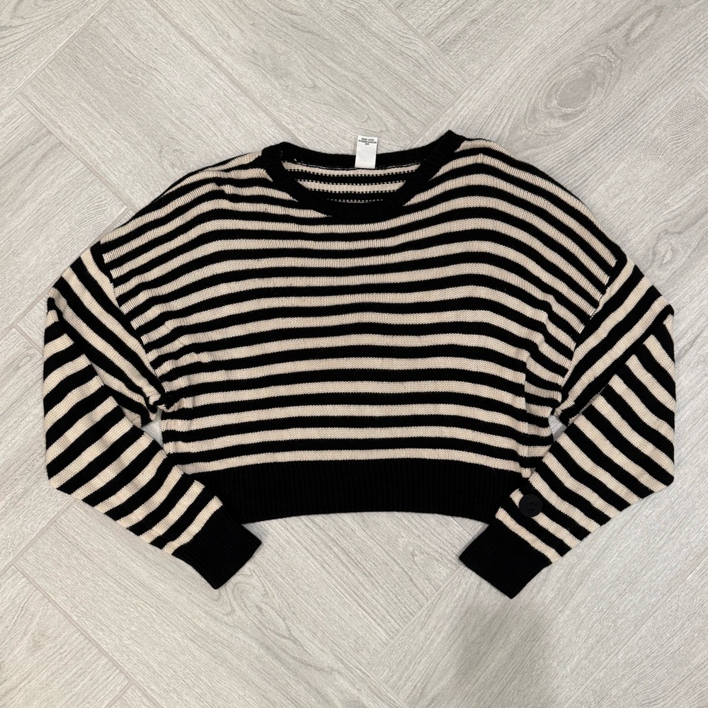 PINK Striped Sweater